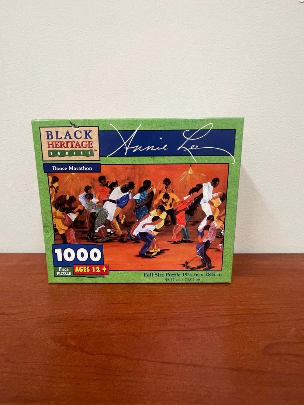 Black Heritage Series Annie Lee Dance Marathon 1000 Piece Jigsaw Puzzle